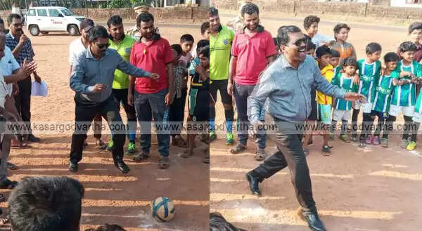 കിക്കെടുത്ത് ജില്ലാ കലക്ടര്; ലഹരിക്കെതിരെ കായിക ലഹരി സന്ദേശവുമായി എക്സൈസ് വകുപ്പ് നടത്തിയ ടാര്ജറ്റ് ഫുട്ബോള് ശ്രദ്ധേയമായി