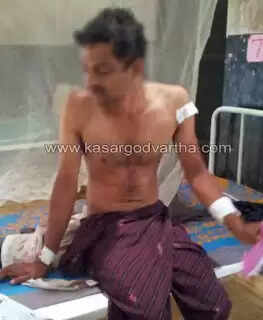 അയല്പക്കത്തെ വീട്ടില് കയറിയ ആളെകാണാന്പോയ യുവാവിന് കുത്തേറ്റു