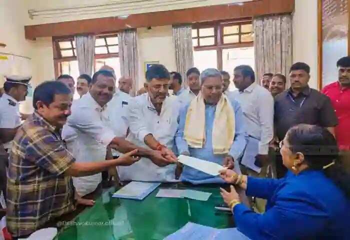 U T Khader | യു ടി ഖാദർ കർണാടക നിയമസഭ സ്പീകർ സ്ഥാനാർഥിയായി പത്രിക നൽകി