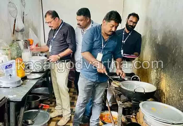 Inspection | മധൂര് പഞ്ചായതിലെ ഹോടെലുകളില് ആരോഗ്യവകുപ്പിന്റെ പരിശോധന; നിര്ദേശങ്ങള് നടപ്പില് വരുത്തുന്നതിന് 7 ദിവസത്തെ സമയം അനുവദിച്ചു