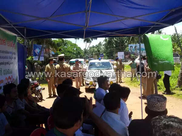 കുഡ്ലു ബാങ്ക് കൊള്ള: എ.ഡി.ജി.പി. എന്. ശങ്കര് റെഡ്ഡി കാസര്കോട്ടെത്തി പരിശോധന നടത്തി