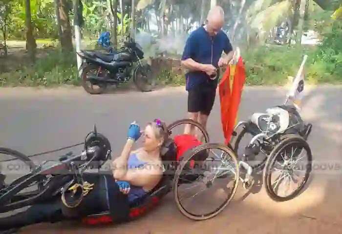 Deepest Love | എഴുന്നേറ്റ് നടക്കാൻ കഴിയാത്ത ഭാര്യയെ പ്രത്യേക വാഹനമുണ്ടാക്കി ലോകം കാണിക്കാനിറങ്ങിയ സ്കോട് ലൻഡുകാരൻ; ഹൃദയം കീഴടക്കി ഊഷ്മള ബന്ധത്തിന്റെ മഹനീയ മാതൃക; ശ്രദ്ധേയമായി അധ്യാപകന്റെ കുറിപ്പ്!