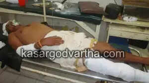 കാറിടിച്ച് ബി.എം.എസ് പ്രവര്ത്തകന്റെ നില ഗുരുതരം