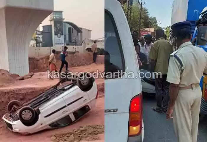 Accidents | ദേശീയപാത നിർമാണ സ്ഥലങ്ങളിൽ അപകടങ്ങൾ പതിവാകുന്നു; പലയിടത്തും മുന്നറിയിപ്പ് ബോർഡുകളില്ല