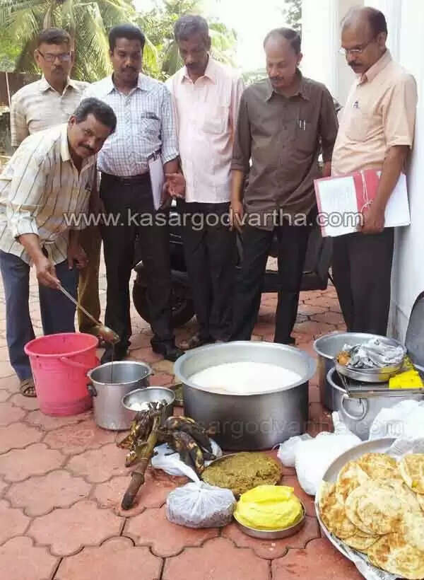നേന്ത്രപഴമടക്കം കാസര്കോട്ടെ ഹോട്ടലുകളില് നിന്ന് പഴകിയ ഭക്ഷണ സാധനങ്ങള് പിടികൂടി