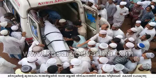 സഅദിയ വിദ്യാര്ത്ഥിയുടെ അപകട മരണം നാടിന്റെ തേങ്ങലായി