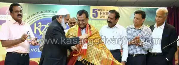 ബി.എ മഹ്മൂദിനെ കെസെഫ് ആദരിച്ചു