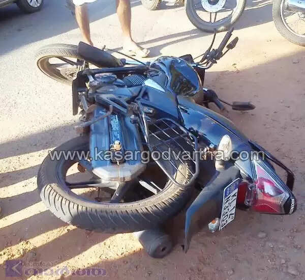 ചൂരിയില് ബൈക്കും ഓട്ടോയും കൂട്ടിയിടിച്ച് യുവാവിന് ഗുരുതരം