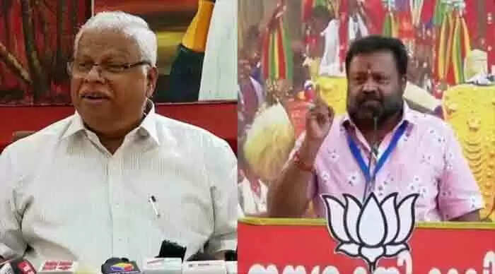 M V Jayarajan | സുരേഷ് ഗോപി കണ്ണൂരില് മത്സരിക്കാന് വരുന്നത് നല്ലതെന്ന് എം വി ജയരാജന്; തലശ്ശേരിയില് നേരത്തെ ശംസീറിനെ തോല്പ്പിക്കുമെന്ന് പ്രഖ്യാപിച്ച ആളെന്നും പരിഹാസം
