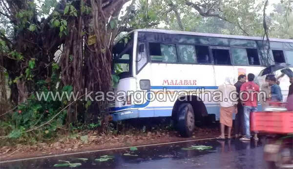 കെഎസ്ആര്ടിസി ബസ് നിയന്ത്രണംവിട്ട് ആല്മരത്തിലിടിച്ച് 10 ഓളം പേര്ക്ക് പരിക്ക്