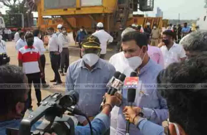 ബഹറൈനിൽ നിന്നുള്ള 40 മെട്രിക് ടൺ പ്രാണ വായു മംഗളൂറുവിലെത്തി