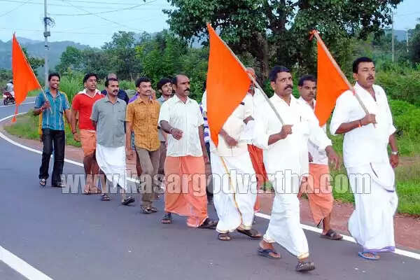 അസാം കലാപം: ഹിന്ദു ഐക്യവേദി പ്രകടനം നടത്തി