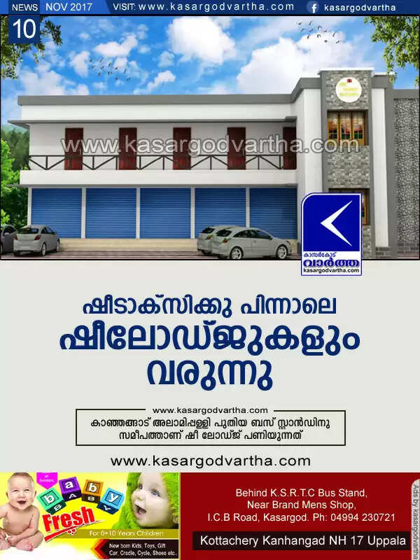 ഷീടാക്സിക്കു പിന്നാലെ ഷീലോഡ്ജുകളും വരുന്നു