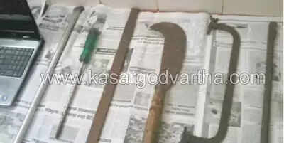 അന്തര് ജില്ല കവര്ച്ചാസംഘം മാരകായുധങ്ങളുമായി അറസ്റ്റില്