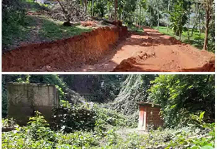 കയ്യൂരില് റോഡ് വികസനത്തിന്റെ പേരില് അനധികൃത മണ്ണെടുപ്പെന്ന് പരാതി; ക്ഷേത്രത്തിന് ഭീഷണി; കലക്ടറുടെ നിര്ദേശ പ്രകാരം അന്വേഷണം തുടങ്ങി