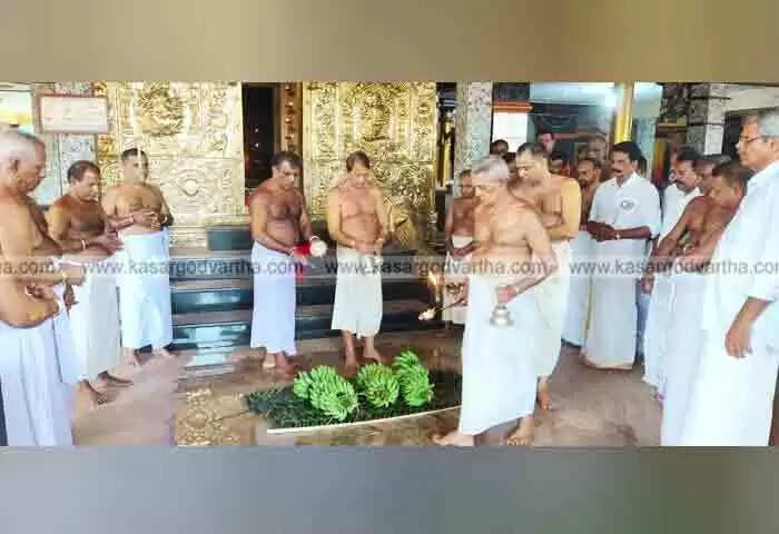 Temple Festival | ഭരണി ഉത്സവ നിറവില് പാലക്കുന്ന് കഴകം ഭഗവതി ക്ഷേത്രം; കുലകൊത്തല് ചടങ്ങ് ഭക്തിസാന്ദ്രമായി; 17ന് കൊടിയേറ്റം