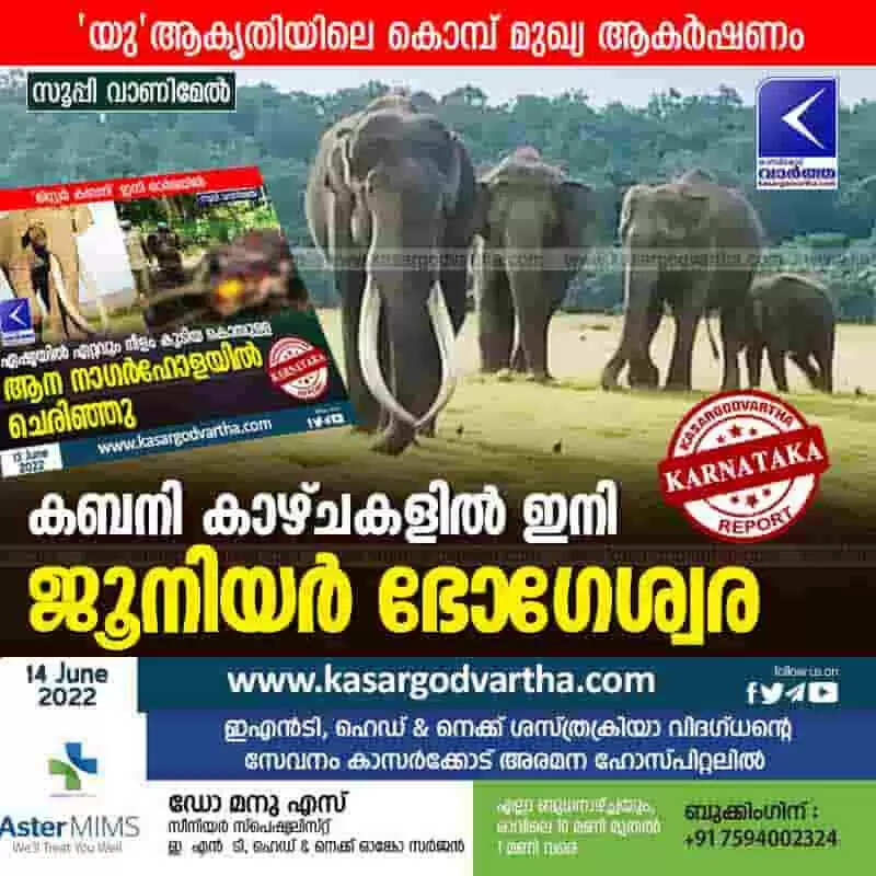 Junior Bhogeshwara | കബനി കാഴ്ചകളില് ഇനി ജൂനിയര് ഭോഗേശ്വര