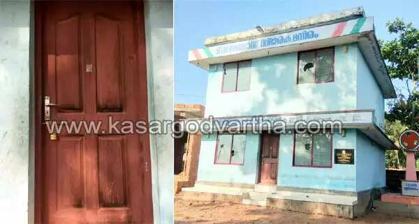 പ്രിയദര്ശിനി മന്ദിരത്തിനു നേരെ തീവെപ്പിനു ശ്രമം; ഓഫീസ് കല്ലെറിഞ്ഞു തകര്ത്തു