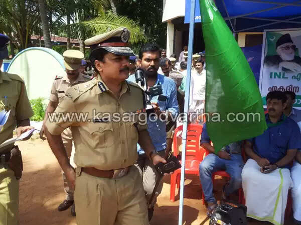 കുഡ്ലു ബാങ്ക് കൊള്ള: എ.ഡി.ജി.പി. എന്. ശങ്കര് റെഡ്ഡി കാസര്കോട്ടെത്തി പരിശോധന നടത്തി