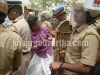 എസ്.എഫ്.ഐ. മാര്ച്ച്: കാഞ്ഞങ്ങാട്ട് വ്യാപക അക്രമം