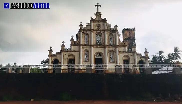The remains of the historic Christ the King Church in Kayyar after demolition.