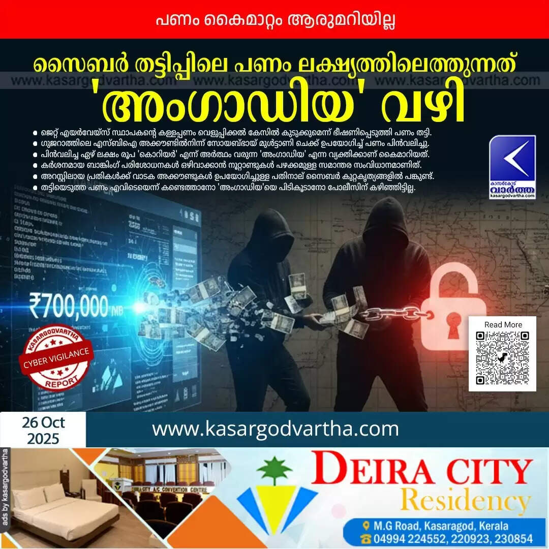 cyber thattippu angadia shrunkala delhi police investigatio