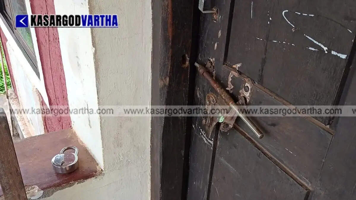 Three government laptops stolen from Bela village office after front door broken into in Kasaragod