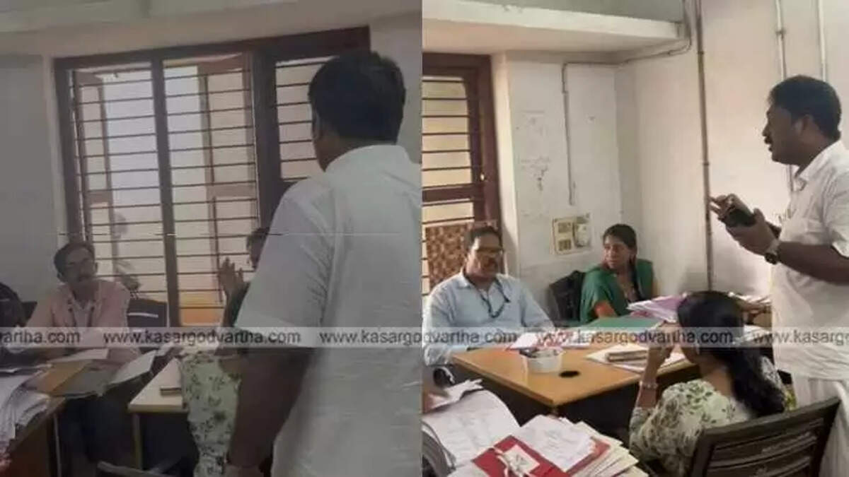 Muslim League leader Golden Rahman arguing about the acceptance of the election result of a candidate who is a warrant-listed accused.