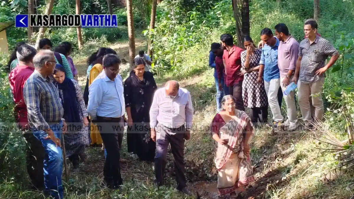 image of a traditional Surangam used for water conservation in Kasaragod