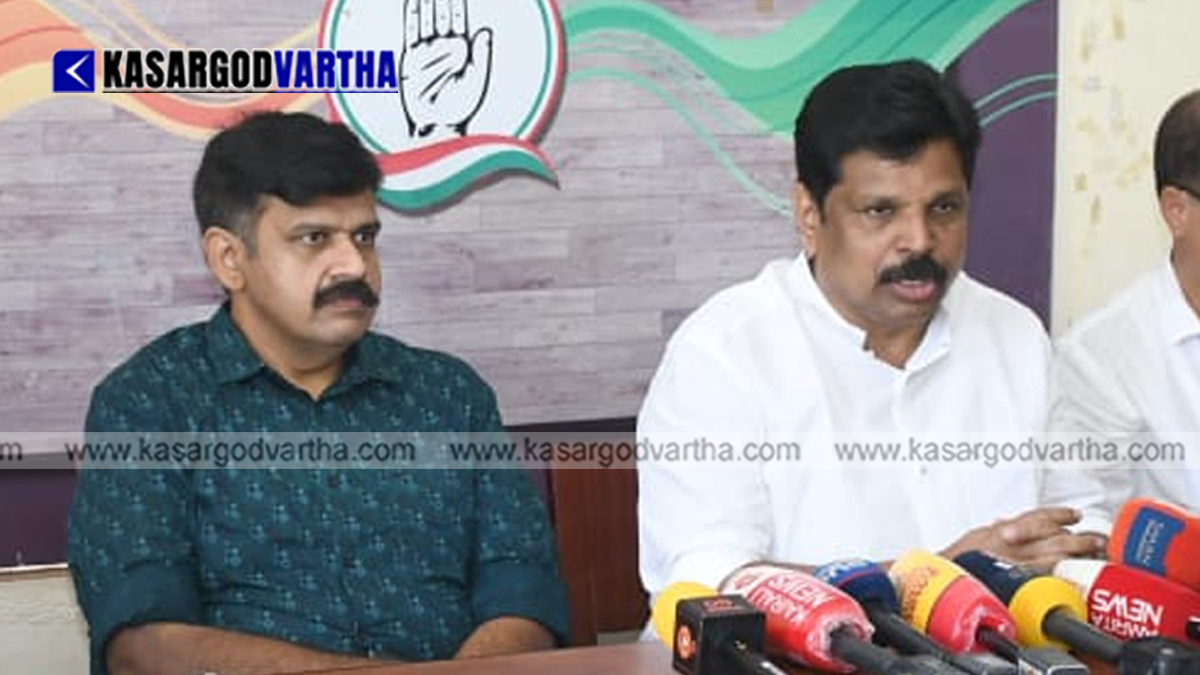 Sandeep Varier MLA at Kasaragod DCC office