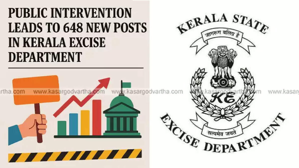 Public Intervention Leads to 648 New Posts in Kerala Excise Department