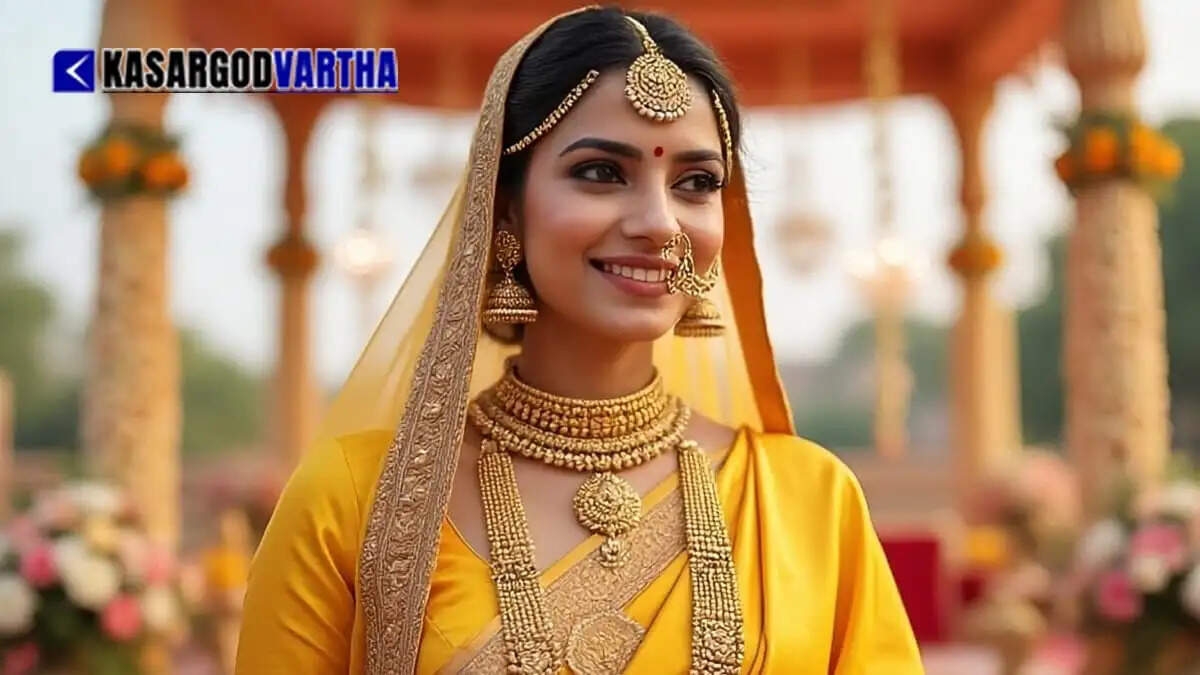 Bride Representing Kerala Gold Price July 17 