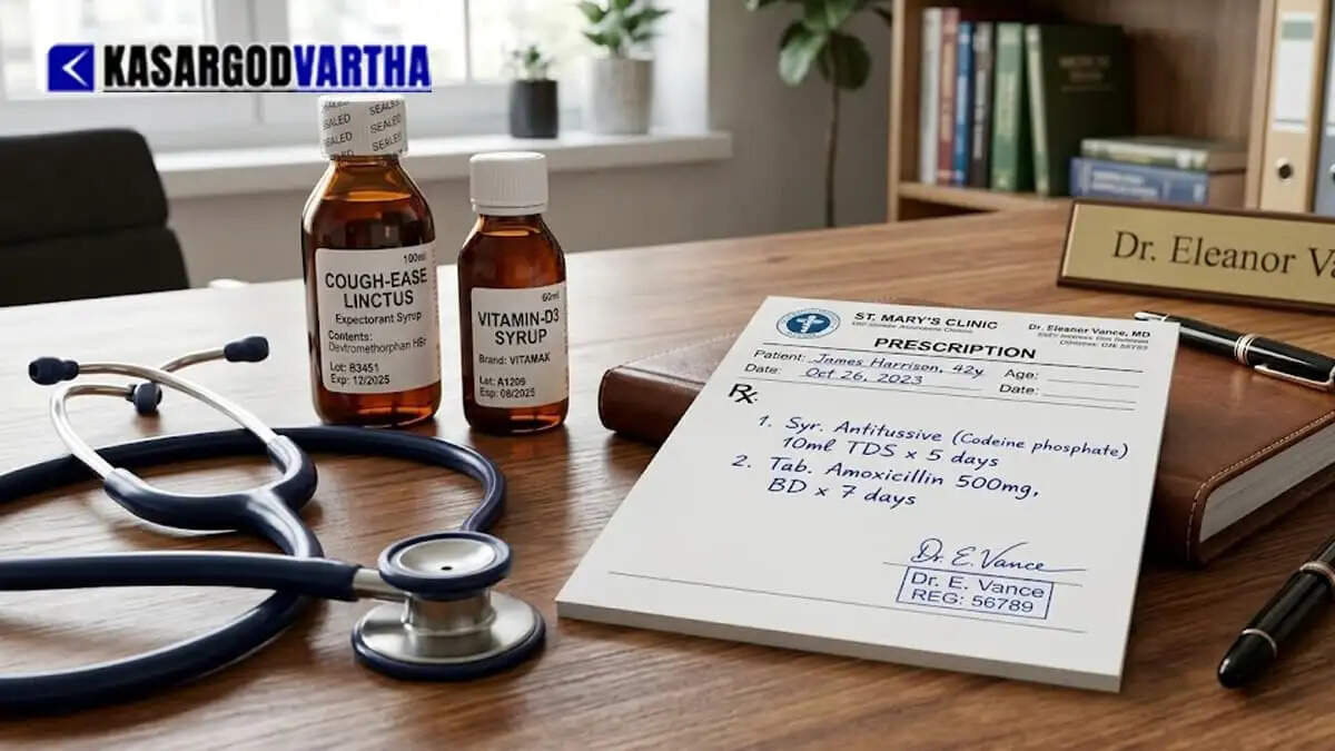 Image Representing No cough syrup without a prescription: Union Health Ministry makes doctor's note mandatory across India.