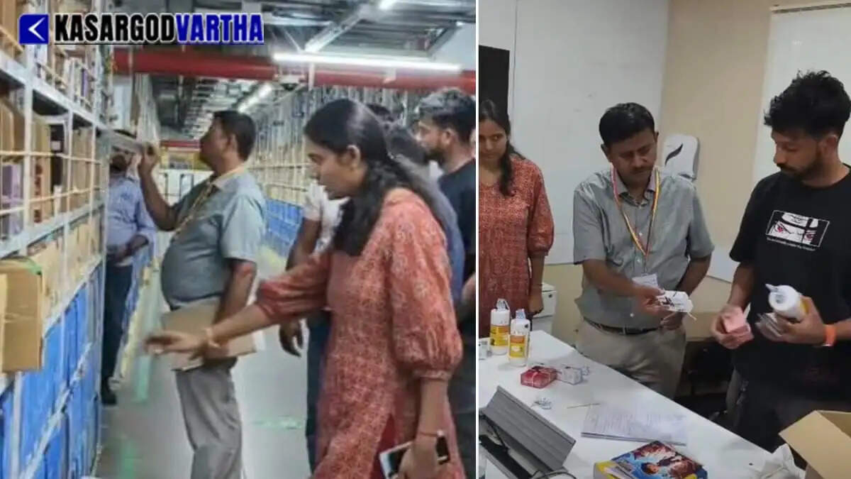 Food safety raid at Amazon warehouses in Bengaluru; expired products worth ₹6 crore seized