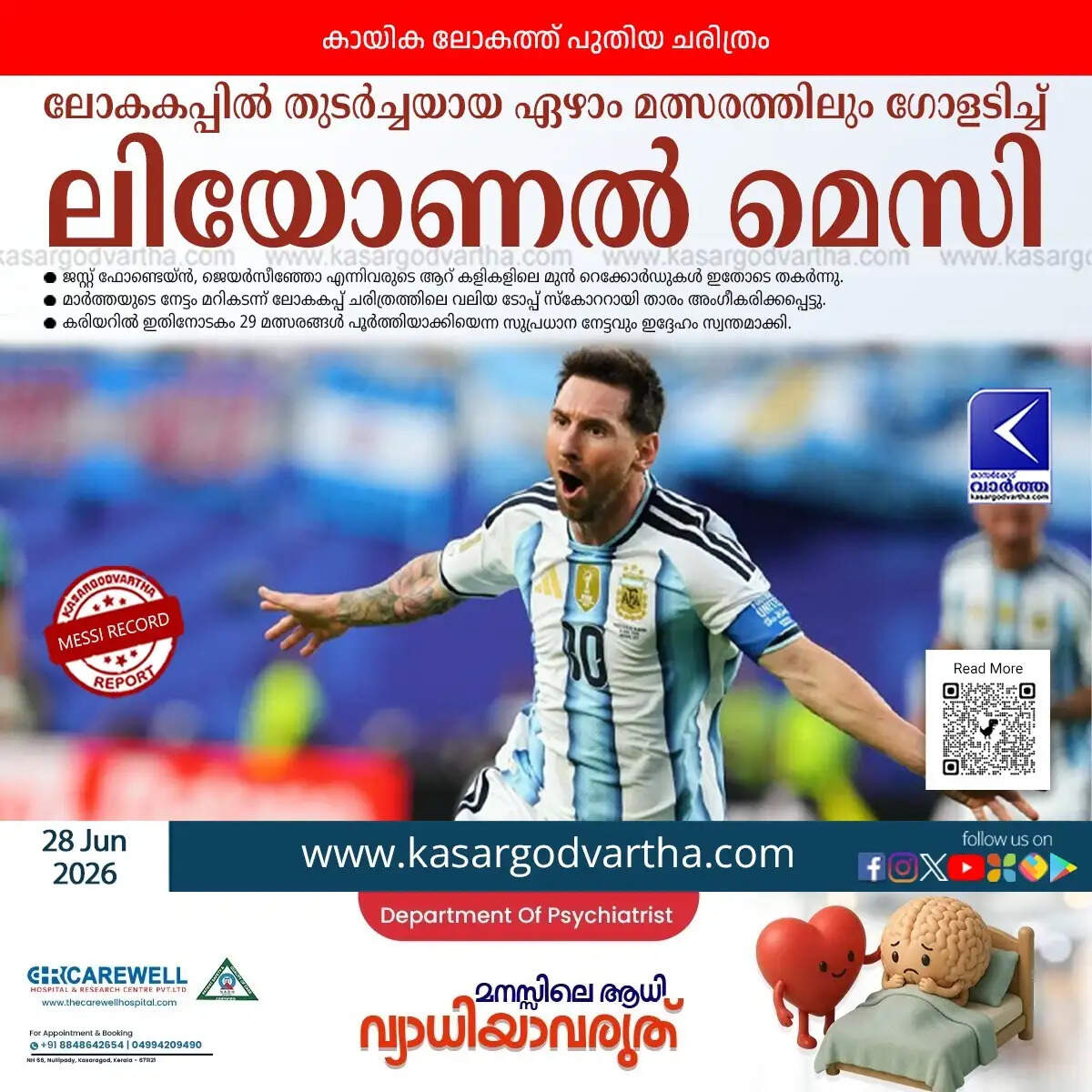 lionel messi record world cup