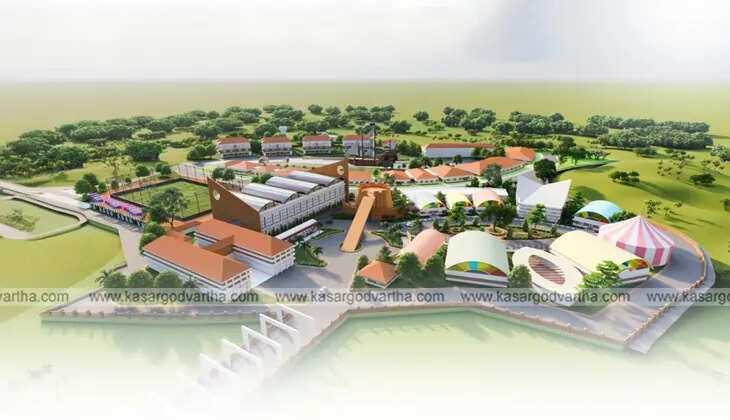 Artist's impression of the International Institute for People with Disabilities (IIPD) in Kasaragod, Kerala.