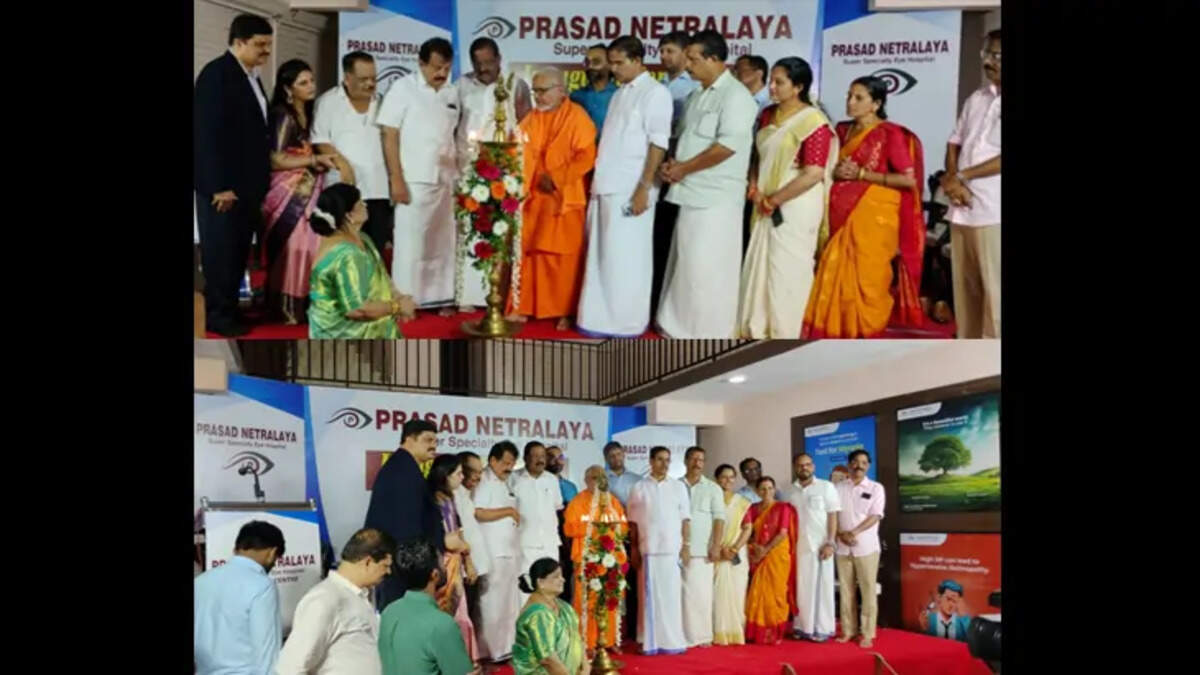  Inauguration of Prasad Eye Hospital in Kasargod