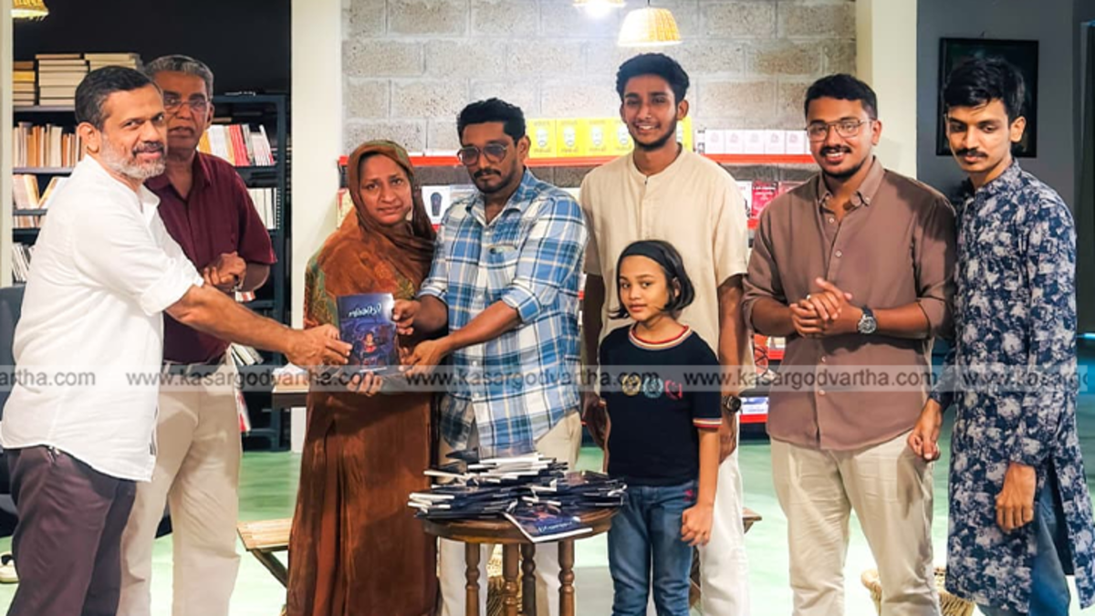 Ablus Shamnad and guests during the book launch event.
