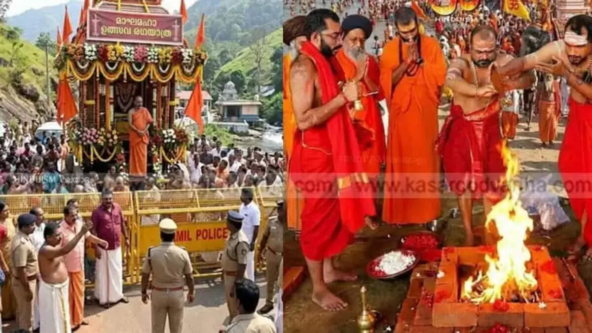 Kumbh Mela at Thirunavaya: Daily Nila Aarti and Holy Bath Continue
