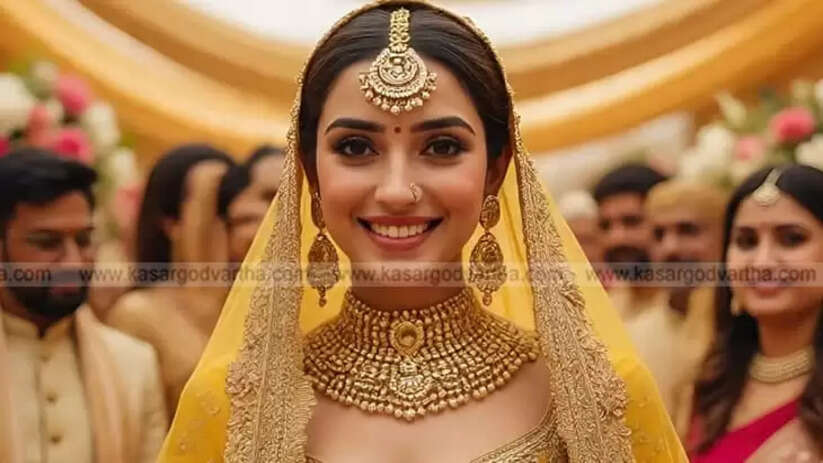 Bride Representing Kerala Gold Price October 28 Afternoon
