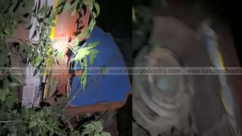 Lorry Plunges 100 Feet Into Gorge at Paalchuram