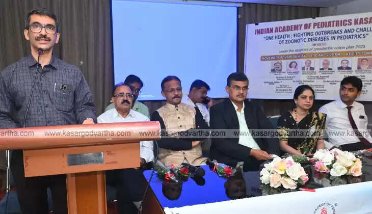 Doctors at IAP One Health Zoonotic Disease National Conference in Kasaragod