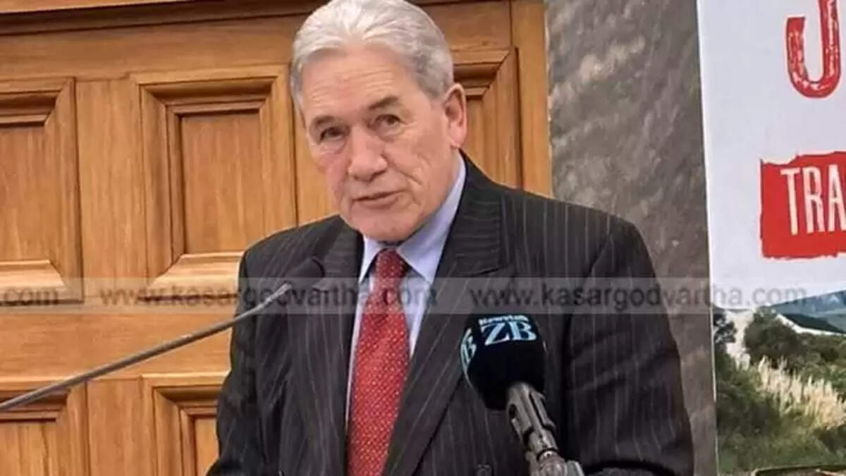 New Zealand Foreign Minister Winston Peters slams deal after signing