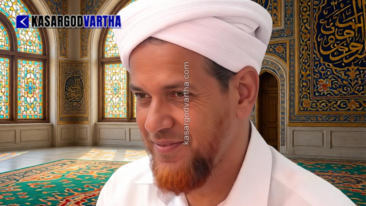 Portrait of Maulana Abdul Latheef Madani.