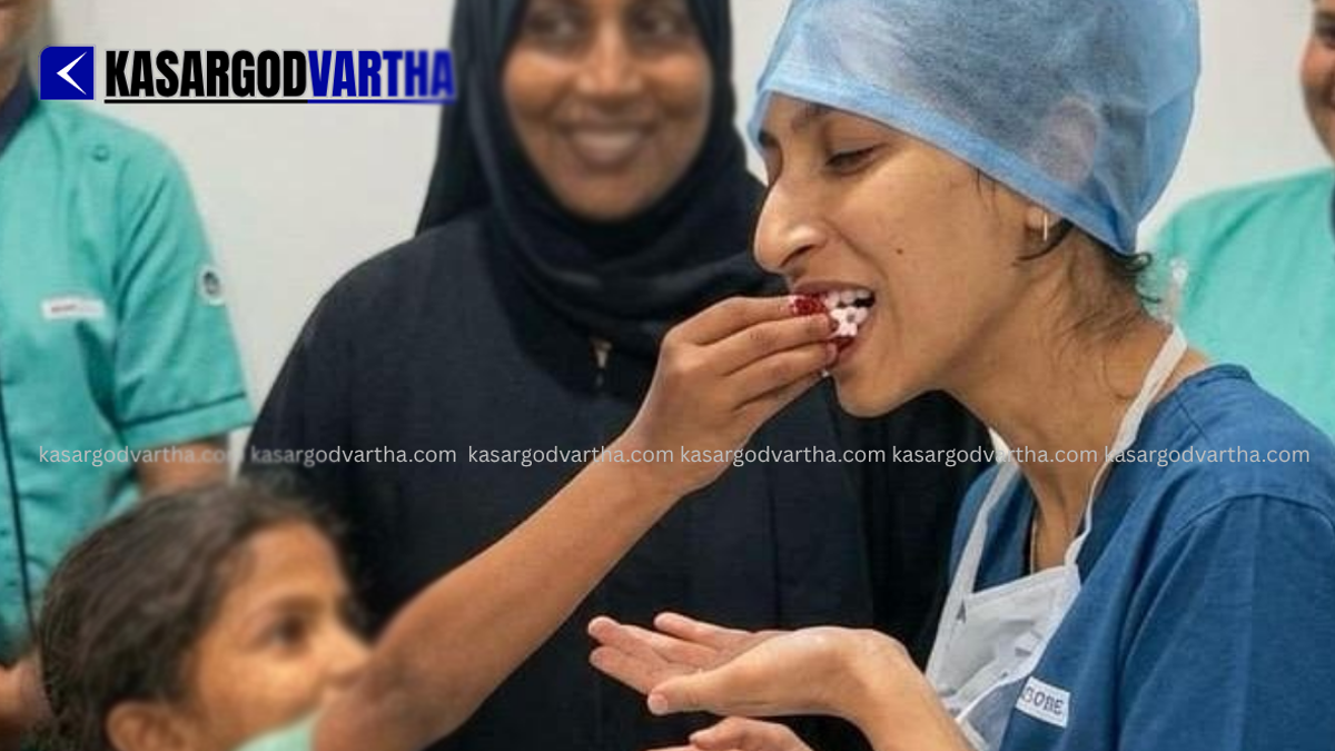 Medical team at Aster MIMS Kasaragod celebrating a successful microsurgery.