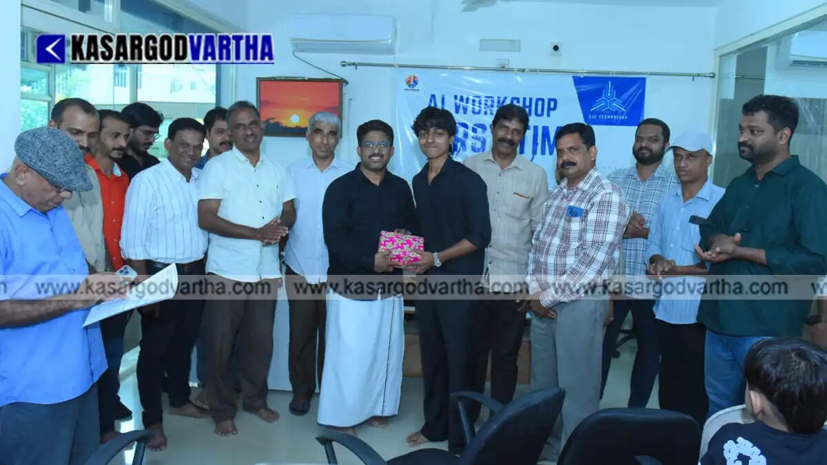 COM India Vice President Kunjikannan Muttath and Team Members Honored at Kasargod Vartha Event
