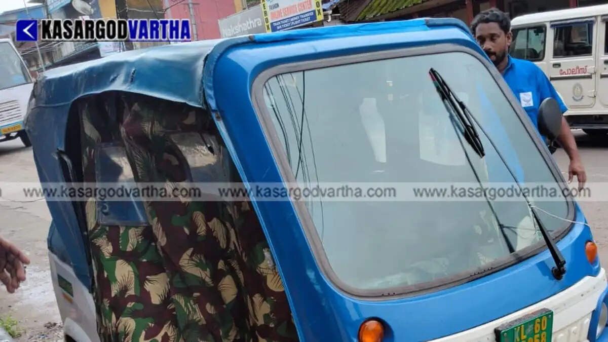 Auto-rickshaw carrying school children overturns in Kasaragod pothole; 8 students injured