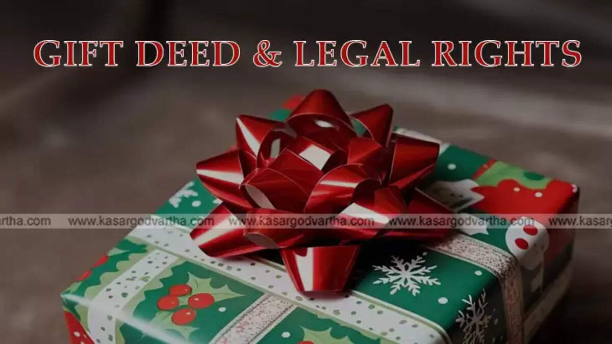  Gift Deed Legal Rights