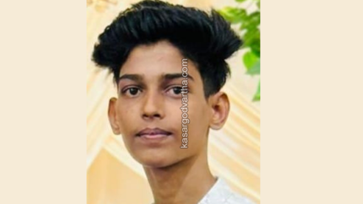 Photo of late student Fasal Mon from Mogral.