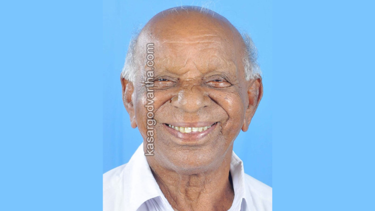 P Ambadi, veteran communist leader from Kasaragod